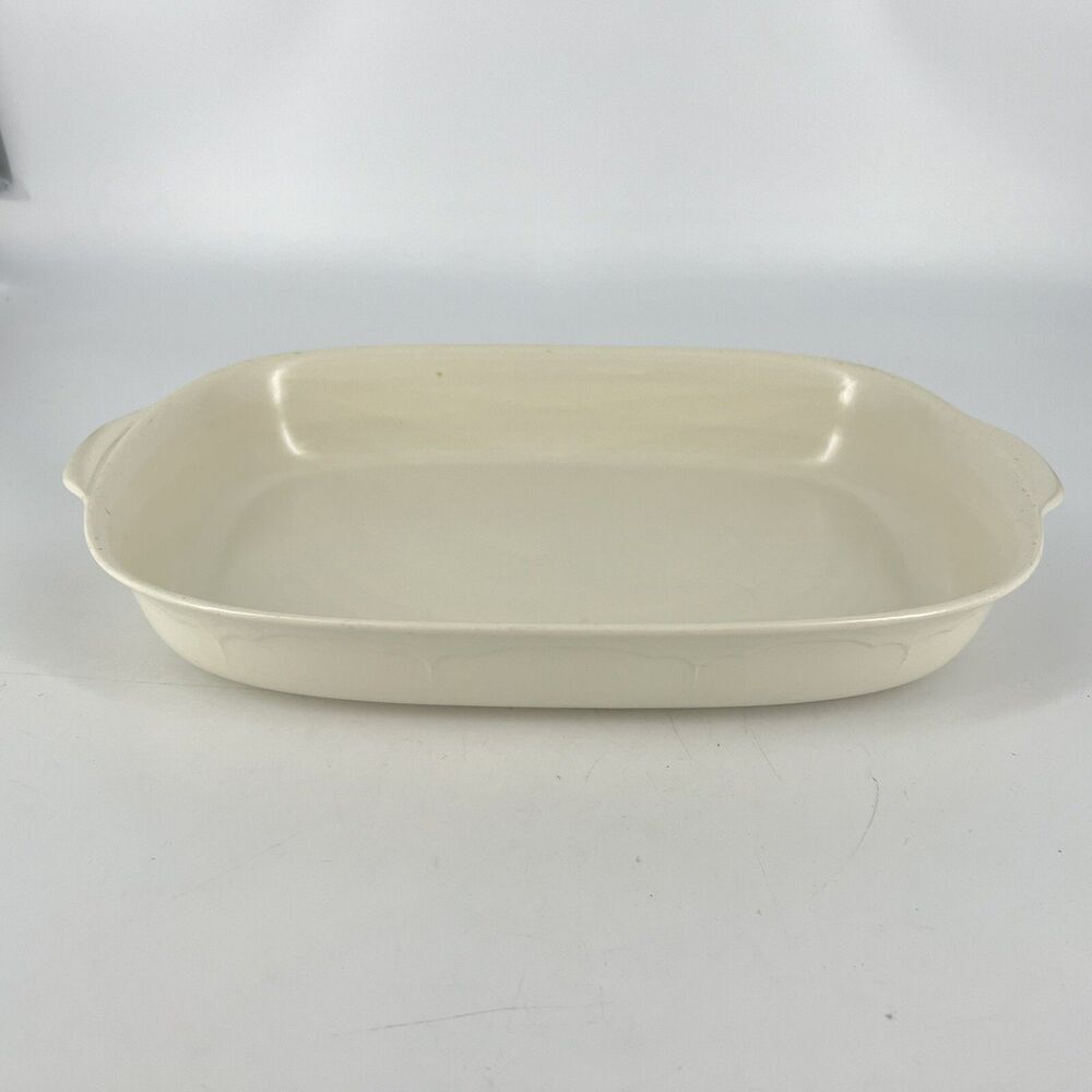 Pfaltzgraff Gazebo 13x9 Stoneware Rectangular Casserole Baking Dish Cream USA
